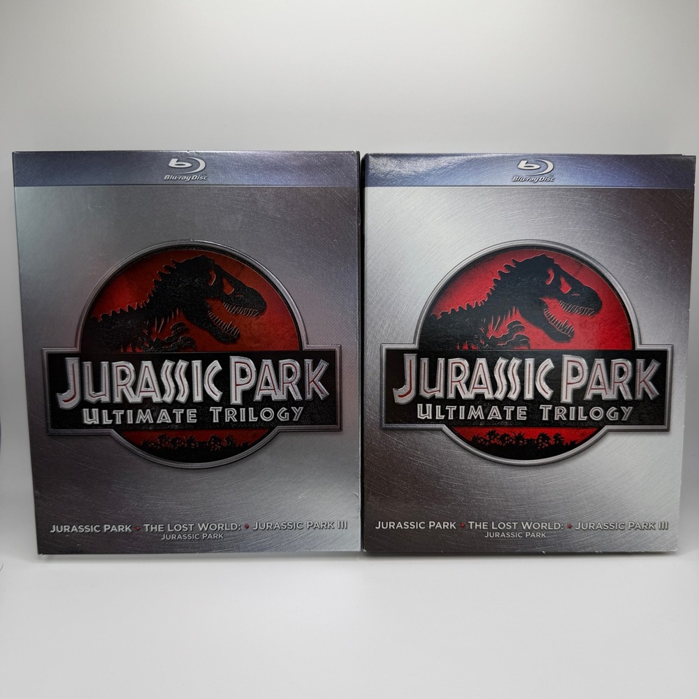 Jurassic Park Ultimate Trilogy Blu-ray 3-Movie Collection Box‎ Set